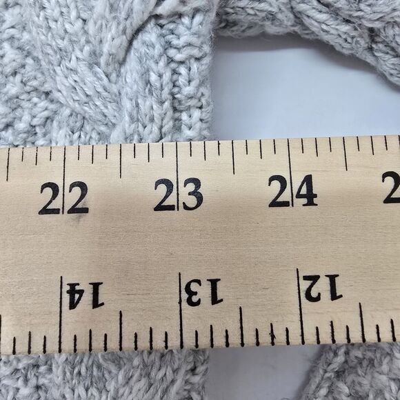 Nautica Mens Cable Knit Ivory Chunky‎ V-Neck XL Sweater NWOT - Picture 5 of 6